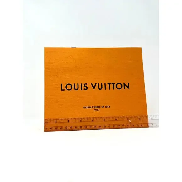 Original Louis Vuitton Bag 8.75" X 7" Classic Closet Decor Gift Maison Paris - Picture 3 of 6